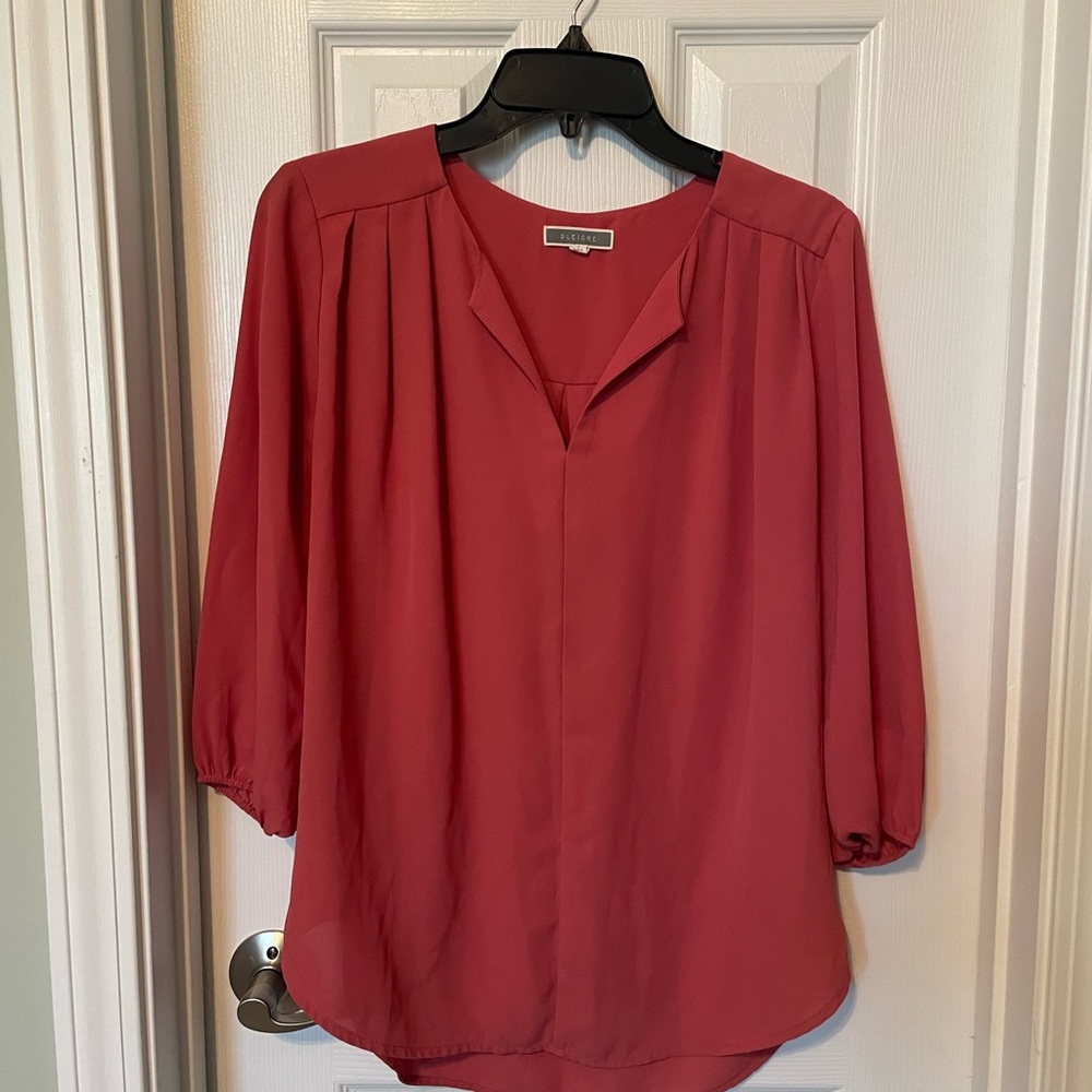 Pleione Pink Blouse